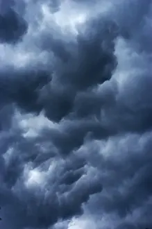 Severe Weather Conditions Prints: Thunderstorm clouds