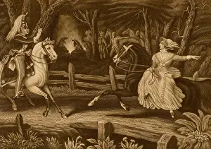 Revolutionary War Era Prints: Warning at the Green Spring