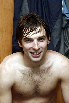 Bobby Convey after the celebrations at Leicester Bobby Convey after the celebrations at Leicester
