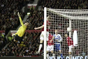 Dave Kitson watches Brynjar Gunnarssons header go in to the goal off the underside of Dave Kitson watches Brynjar Gunnarssons header go in to the goal off the underside of