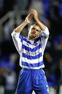 Graeme Murty applauds the Reading fans at the end of the game Graeme Murty applauds the Reading fans at the end of the game