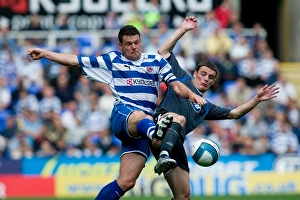 Graeme Murty and Jason Koumas challenge for the ball Graeme Murty and Jason Koumas challenge for the ball