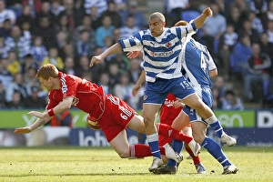 James Harper & Steve Sidwell see off the challenge of John Arne Riise James Harper & Steve Sidwell see off the challenge of John Arne Riise
