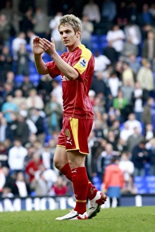Kevin Doyle applauds the Reading fans at full time Kevin Doyle applauds the Reading fans at full time