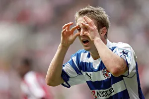 Kevin Doyle disputes a decision - Open your eyes linesman Kevin Doyle disputes a decision - Open your eyes linesman