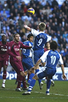 Kevin Doyle rises to head home his 33rd minute goal against Bolton Wanderers Kevin Doyle rises to head home his 33rd minute goal against Bolton Wanderers