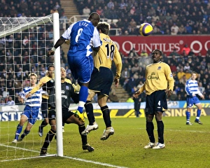 Leroy Lita heads down for James Harper agianst Everton Leroy Lita heads down for James Harper agianst Everton