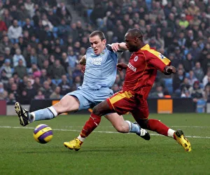 Leroy Lita scores the first of his two goals against Manchester City Leroy Lita scores the first of his two goals against Manchester City