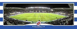 Match at Night Framed Panoramic Photograph Match at Night Framed Panoramic Photograph