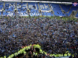 Reading Fans Celebrate winning the Championship Title Reading Fans Celebrate winning the Championship Title