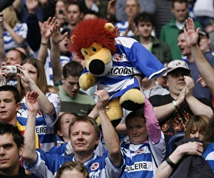 Royals Fans celebrate another goal at the Reebok Stadium Royals Fans celebrate another goal at the Reebok Stadium