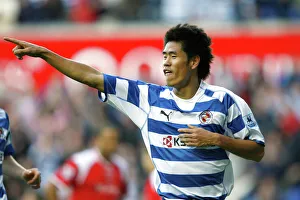 Seol Ki-Hyeon celebrates after scoring his goal Seol Ki-Hyeon celebrates after scoring his goal