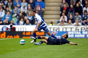 Shane Long rides a challenge from Steven Pienaar Shane Long rides a challenge from Steven Pienaar