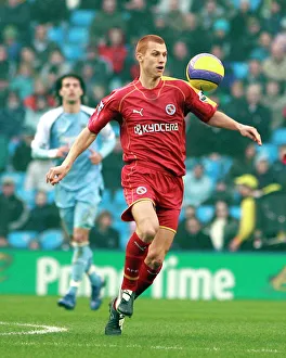 Steve Sidwell at the City of Manchester Stadium Steve Sidwell at the City of Manchester Stadium