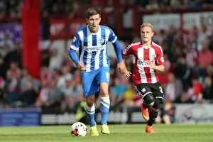 Images Dated 13th September 2014: Brighton & Hove Albion 2014-15: Away Game at Brentford (September 13, 2014)
