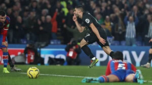 Images Dated 16th December 2019: Decisive Moment: Crystal Palace vs. Brighton & Hove Albion at Selhurst Park (16DEC19)