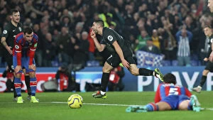 Images Dated 16th December 2019: Decisive Moment: Crystal Palace vs. Brighton and Hove Albion, Premier League