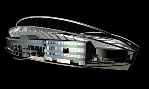 Innovative Building Design Prints: Falmer Stadium