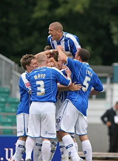 Goal Celebration versus Brentford Goal Celebration versus Brentford