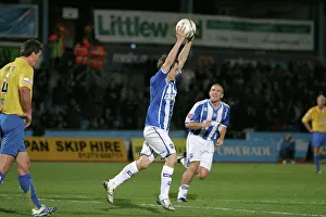 Jake Robinson celebrates his hat-trick goal Jake Robinson celebrates his hat-trick goal