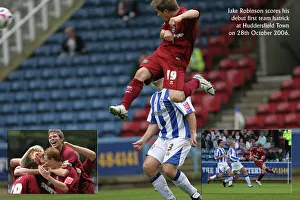 Jake Robinsons debut 1st team hatrick at Huddersfield Jake Robinsons debut 1st team hatrick at Huddersfield