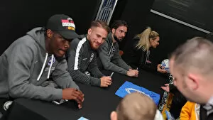 Season 2019 20 Collection: Player Signing Session at Brighton & Hove Albion FC's Dicks Bar