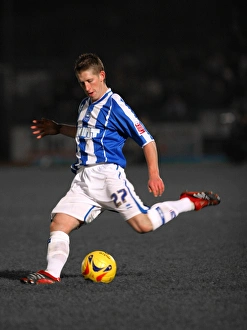 Sam Rents in action against Yeovil Town Sam Rents in action against Yeovil Town