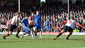Soccer - FA Cup - Fourth Round - Brentford v Chelsea - Griffin Park Soccer - FA Cup - Fourth Round - Brentford v Chelsea - Griffin Park